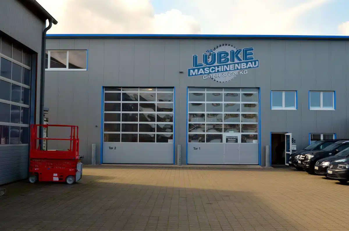 KO-MET Metalltechnik Firmen Historie 6 Lübke Maschinenbau Erweiterung der Betriebsstätte Harrislee