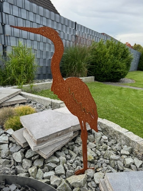 Verzinkter Stahl vs. Cortenstahl 2 Gartendeko Lasertechnik Flensburg Cortenstahl