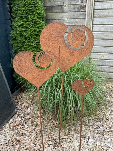 Verzinkter Stahl vs. Cortenstahl 4 Verzinkter Stahl vs. Cortenstahl 2