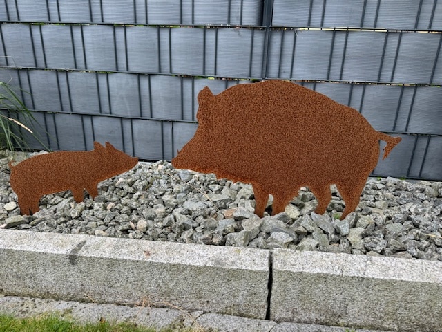 Verzinkter Stahl vs. Cortenstahl 10 Verzinkter Stahl vs. Cortenstahl 8